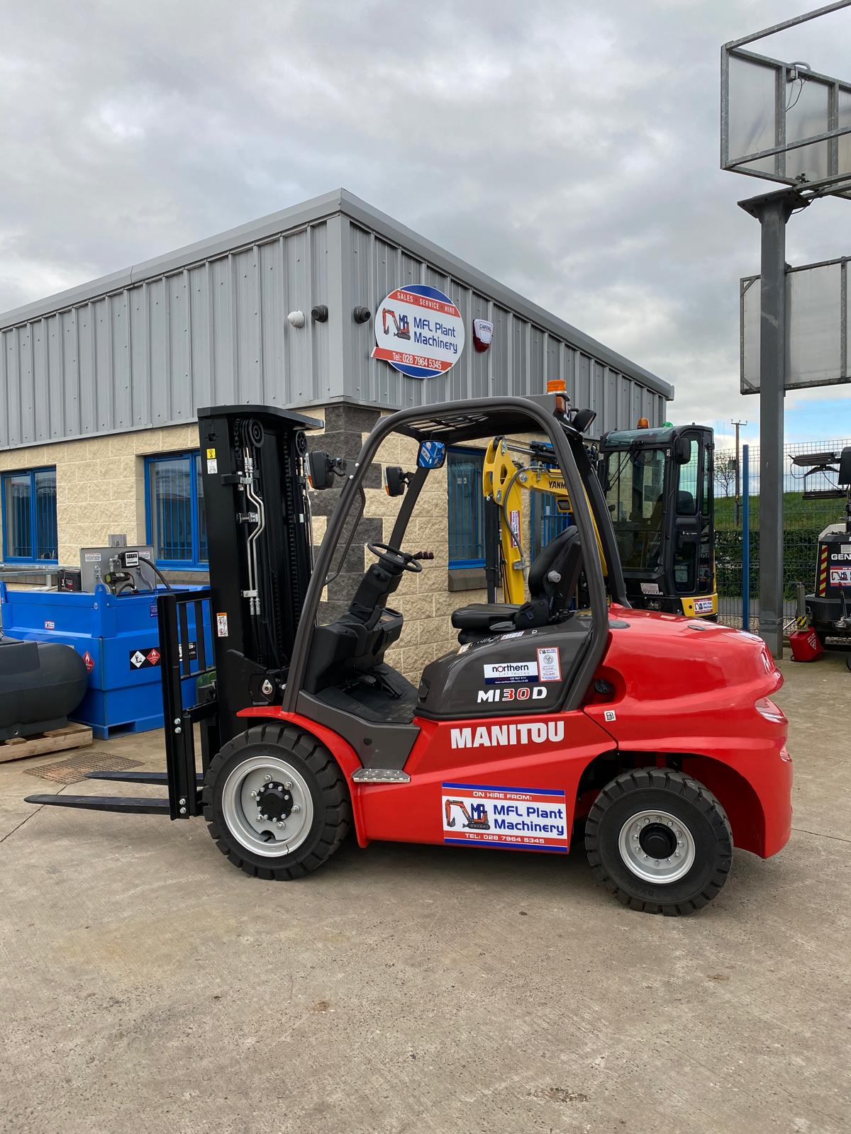 Manitou 3T Counter Balance Forklift