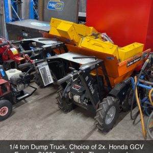 K-Truck 1/4 Ton Dump Truck Honda GCV Engine Used
