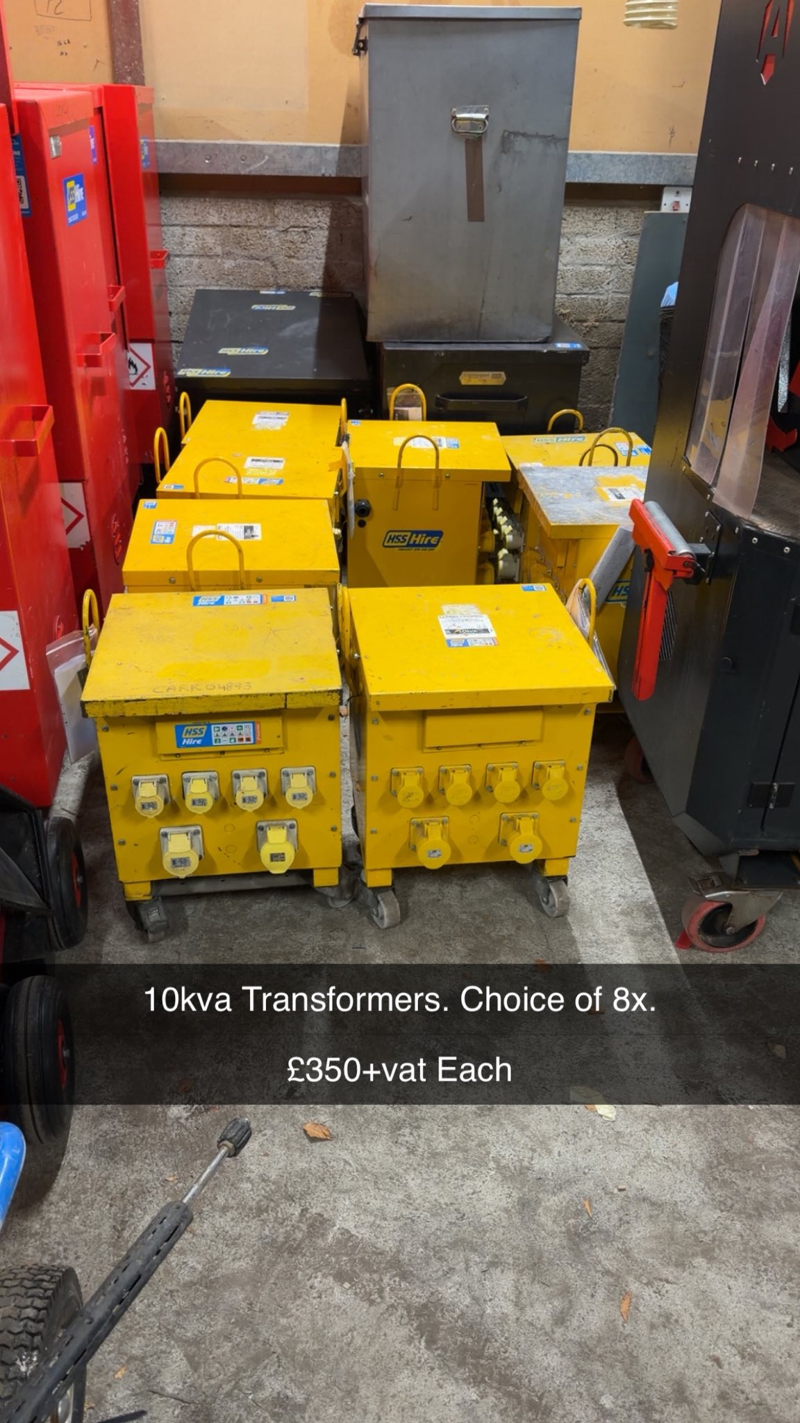 10kva Transformers Used