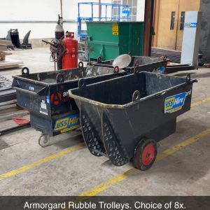 Armorgard Rubble Trolleys Used
