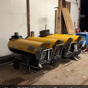 Master BV290 110v Heaters Used