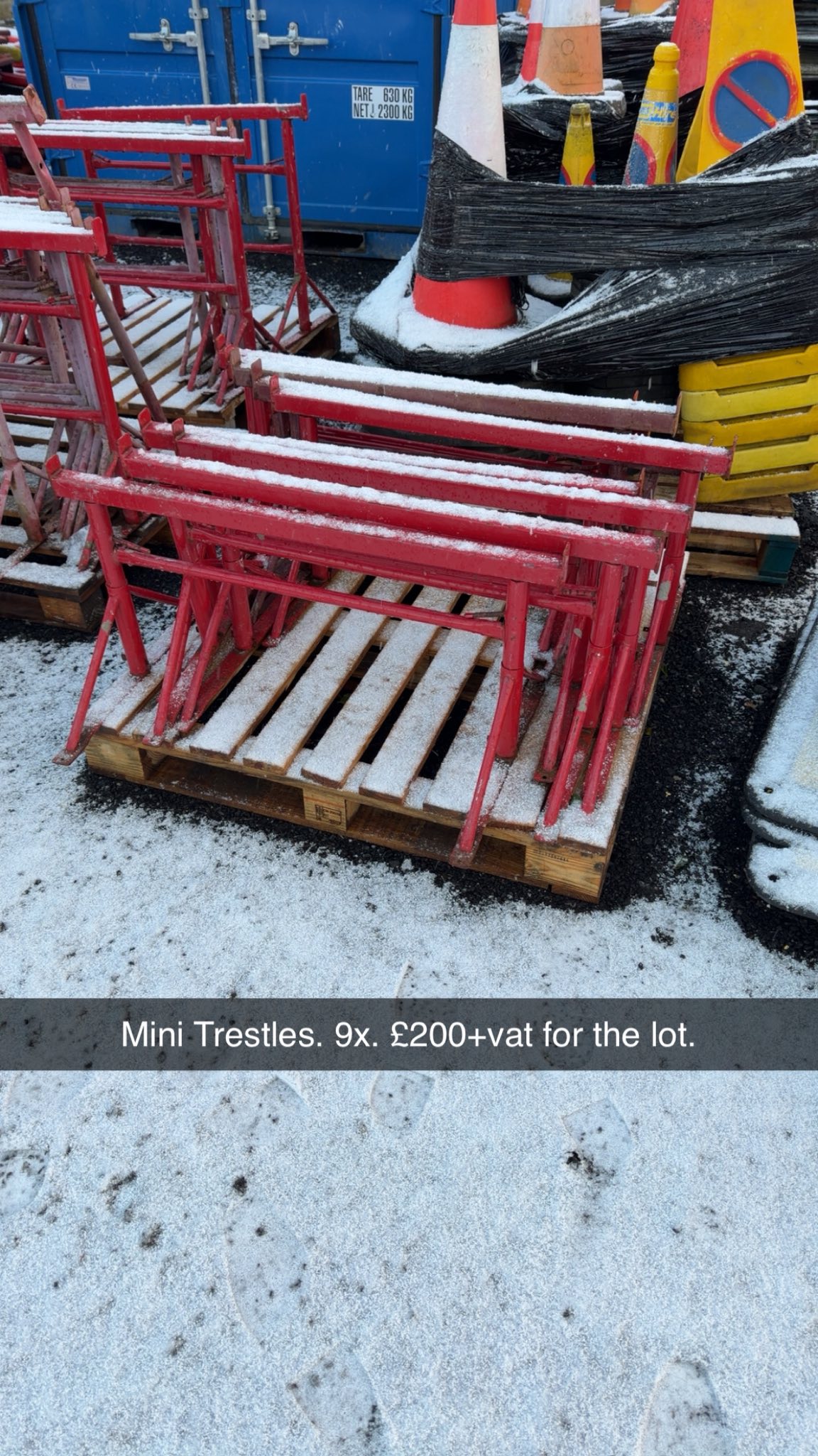 Mini Trestles Job Lot of 9 Used
