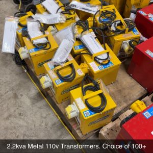2.2kva Metal 110v Transformers Used