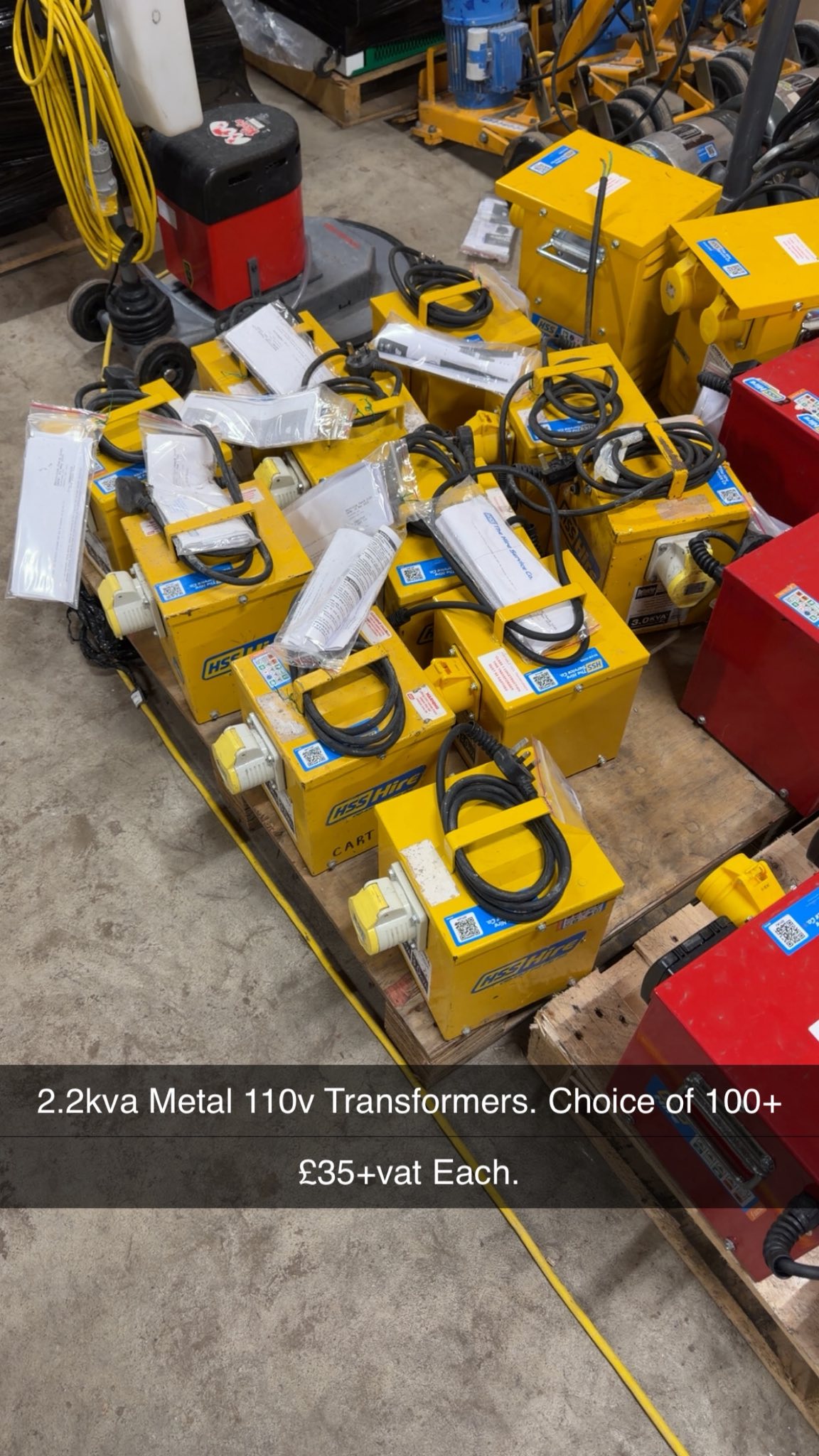 2.2kva Metal 110v Transformers Used