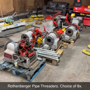 Rothenberger Pipe Threaders Used